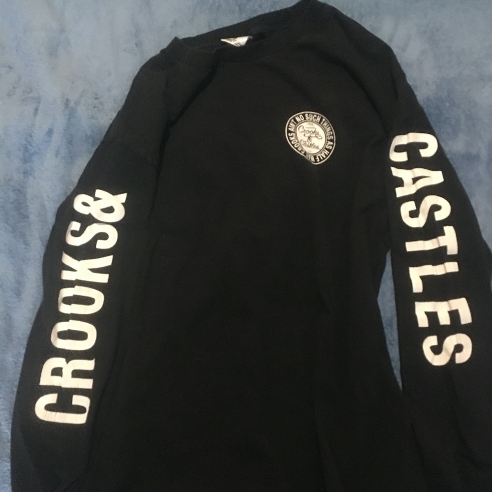 Crooks and Castles "Ain't No Such Thing As Halfway Crooks" Long Sleeve Large